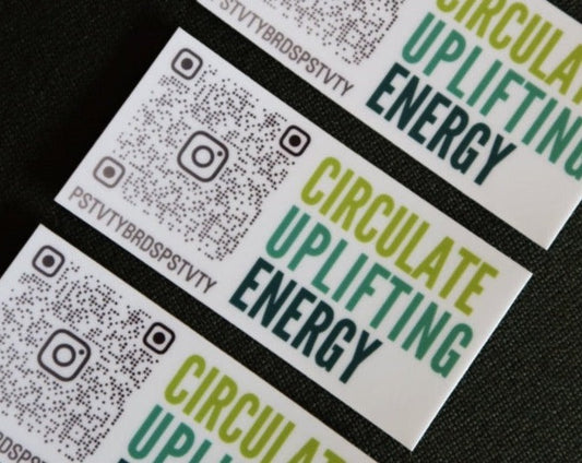 Circulate Uplifting Energy Sticker