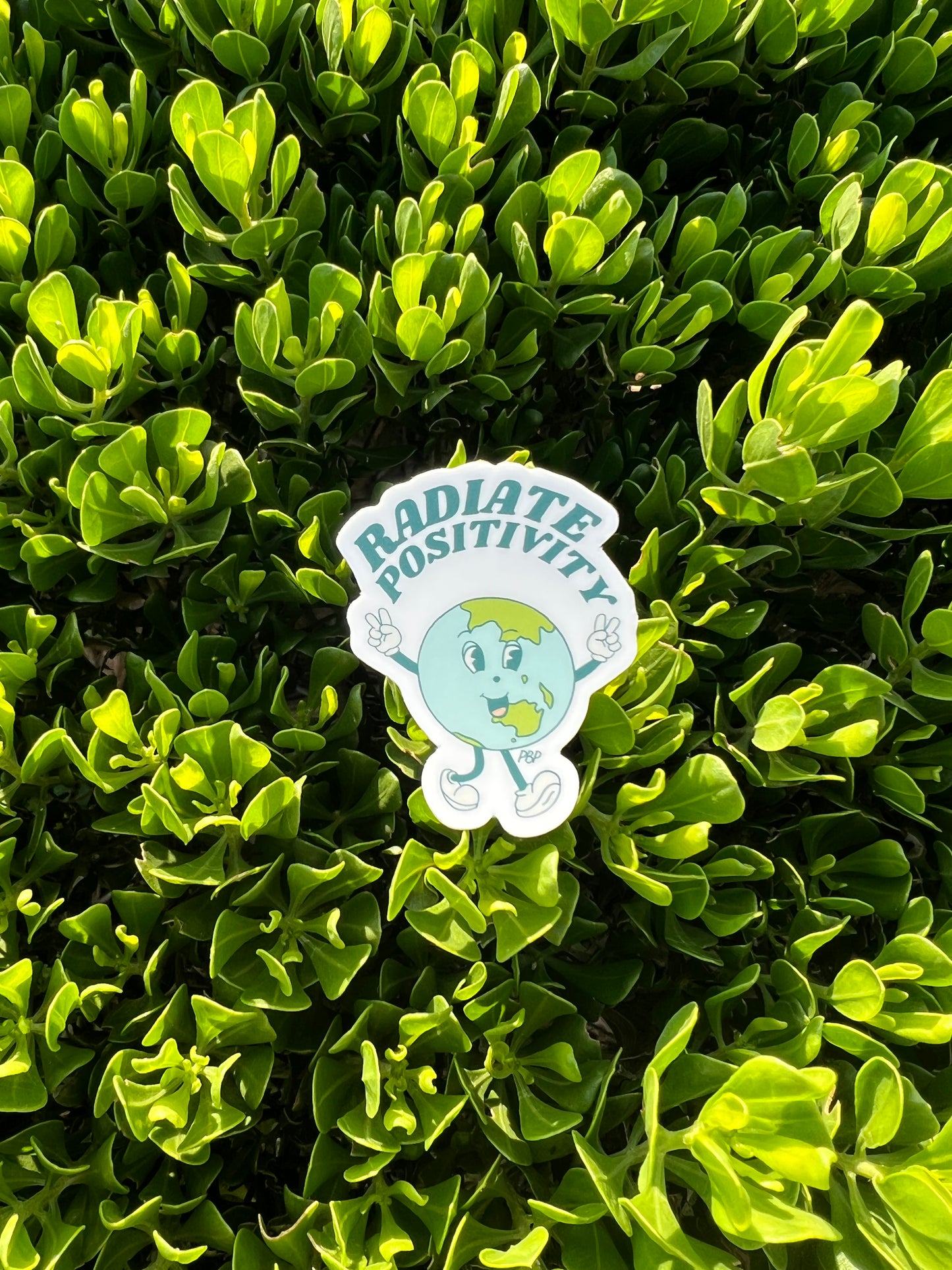 Radiate Positivity Sticker